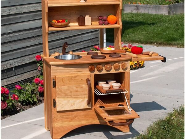 Cherry Wood Play Kitchen