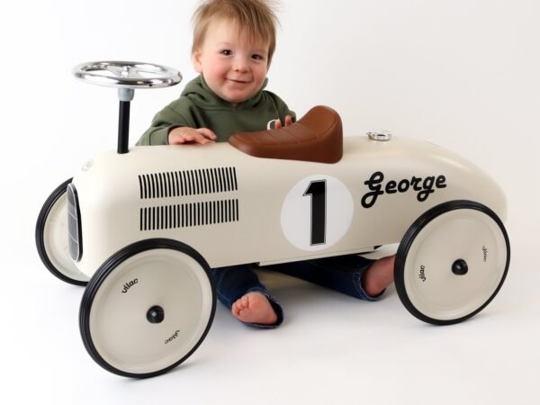 Personalized Ride-On Toy for Baby's 1st Birthday